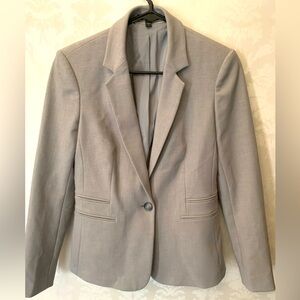Express light gray casual jacket
